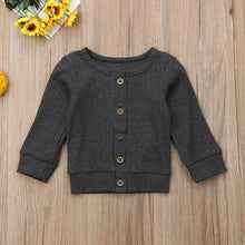 Load image into Gallery viewer, Baby Spring/Autumn Cardigan from Laudri Shop Black