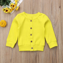 Load image into Gallery viewer, Baby Spring/Autumn Cardigan from Laudri Shop yellow1