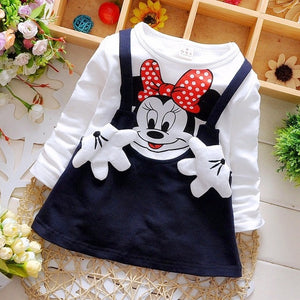 Summer Cotton Baby Girls Cartoon Dress - Baby Girl Outfit Sets. Decoration: Flowers, Cartoon Pattern Type: Cartoon Fit: Fits true to size, take your normal size9