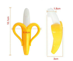 Baby Banana Silicone Toothbrush for Infants from Laudri Shop