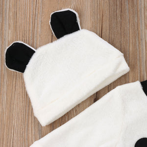 Long Sleeve Fleece Bear Top and Hat from Laudri Shop