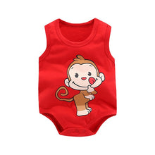 Load image into Gallery viewer, Baby Boy Sleeveless Bodysuit - Baby Boys Clothing | Laudri Shop MONKEY