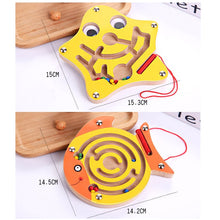 Load image into Gallery viewer, Montessori Magnetic Maze Puzzle Labyrinth from Laudri Shop 