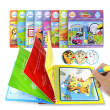 Load image into Gallery viewer, Magic Water Coloring Book - Book Color of Water Material: Cardboard Type: Drawing Board Age Range: &gt; 3 years old Gender: Unisex Warning: keep away from fire 