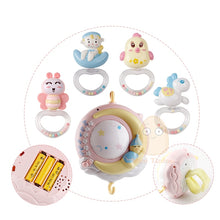 Load image into Gallery viewer, Toy Holder Rotating Musical Box - Hape Rotating Music Box. Age Range: &lt; 3 years old,13-24 Months,0-12 Months Features: Soft, Flashing, Musical Plastic Type: ABS2
