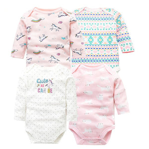 4 PCS/LOT Cotton Baby Bodysuit Long Sleeve from Laudri Shop