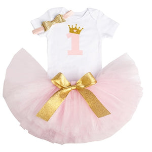 Summer Party Baby Girl Dress 3pcs Clothing Sleeve Style: REGULAR Material: Voile, Viscose, Polyester Silhouette: Ball Gown Collar: O-neck Dresses Length: 5