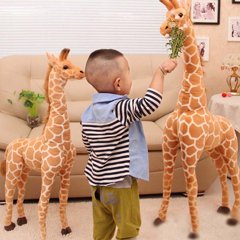 Huge Giraffe Plush Toys - Plush Giraffe for nursery. Material: Plush Filling: PP Cotton. Age Range: > 3 years old. Product Name: Giraffe Stuffed Toys. Type: Animal